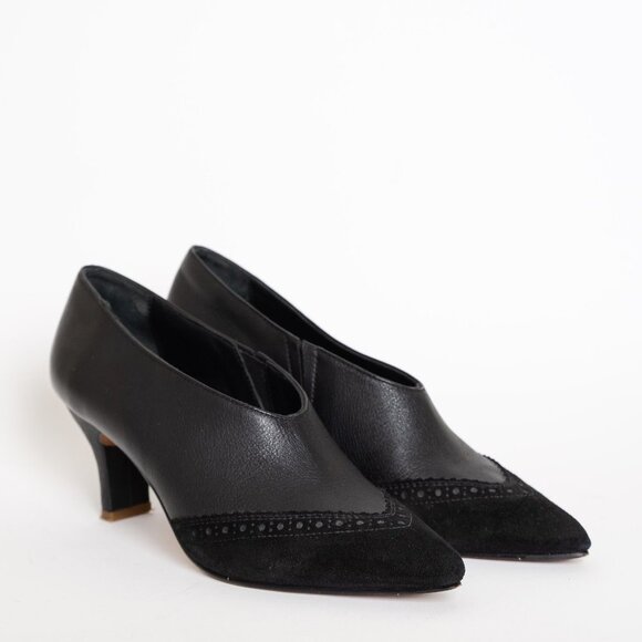 ✨ Rachel Comey Pointed Toe Heeled Mules Size 8 (fits 7-7.5) - Picture 1 of 14
